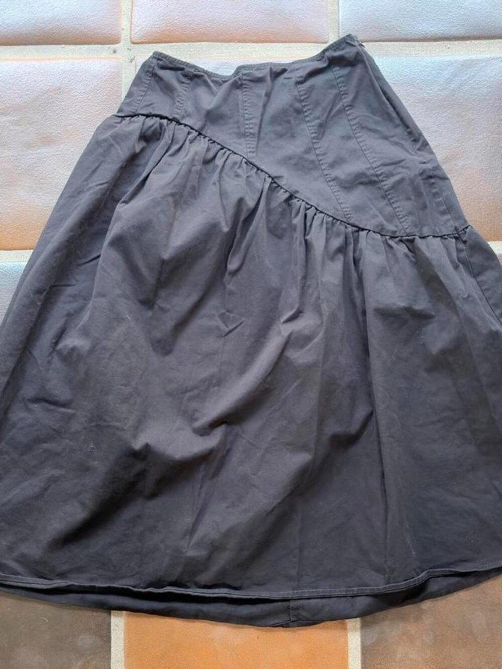 Lisa Says Gah Women's Black and Brown Skirt